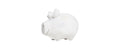 Sparschwein weiss 12.5x9x9cm