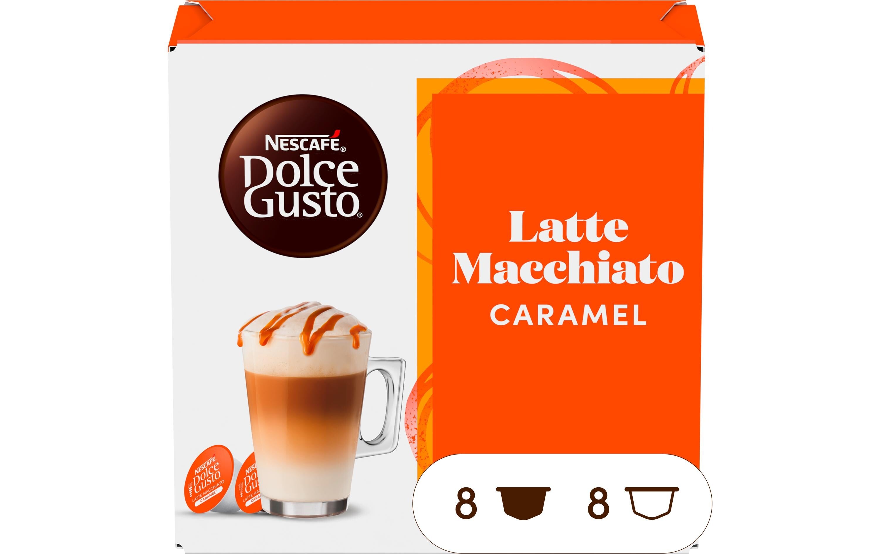Dolce Gusto Latte Macchiato Caramel 16 Kapseln