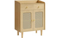 Vasagle Kommode, Weiss 70x40x90 cm (LxBxH), MDF