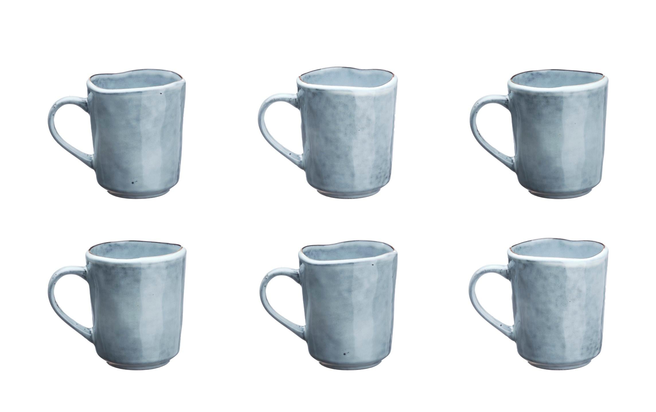 Björn Tasse CLOUD sturmgrau 40 cl, 6 Stück