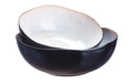 Björn Salatschüsseln IRIS elfenbeinweiss 2 Grössen, D: 24 cm, D: 28.5 cm