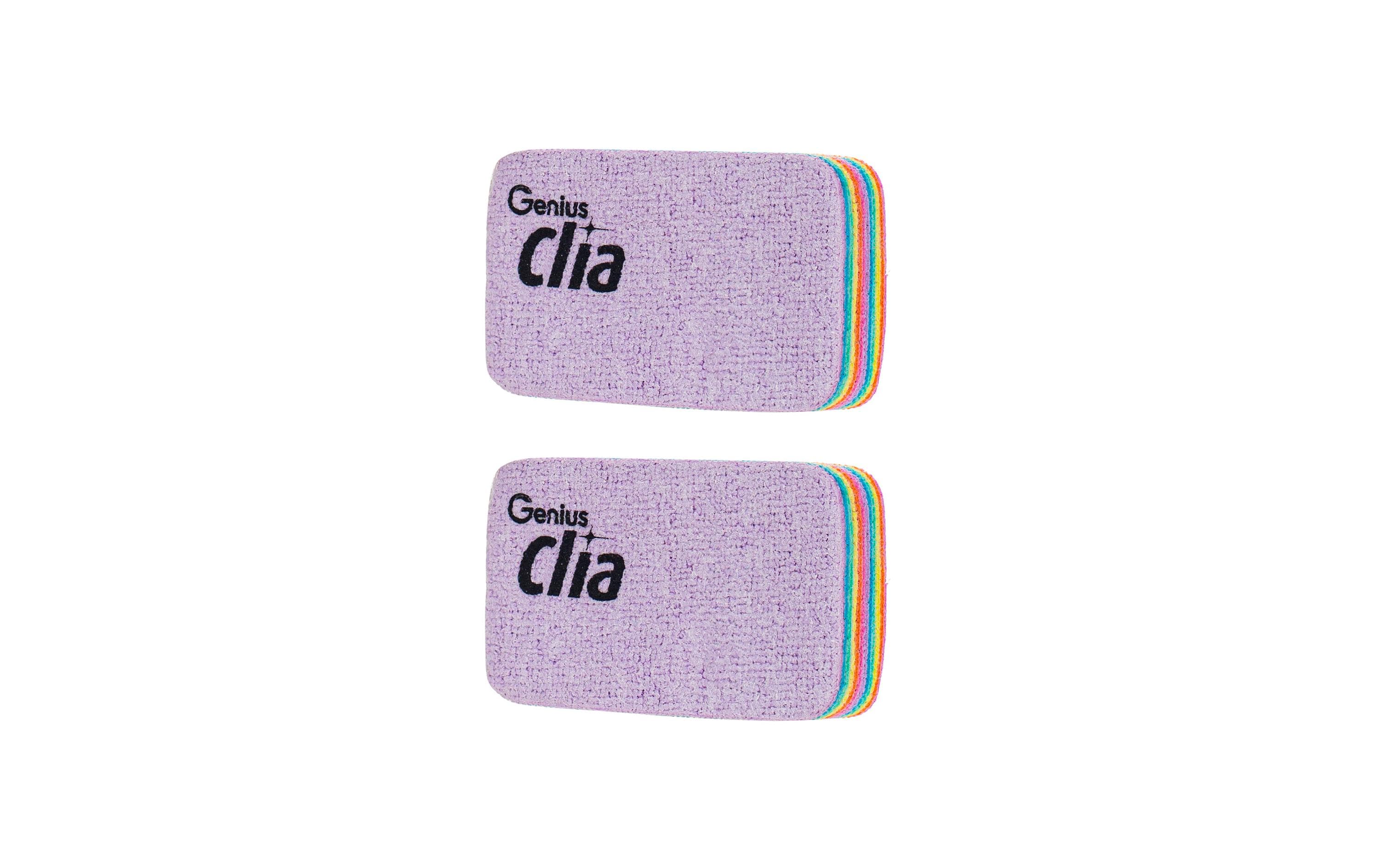 Genius CLIA Regenbogen-Schwämme klein 2 Stück