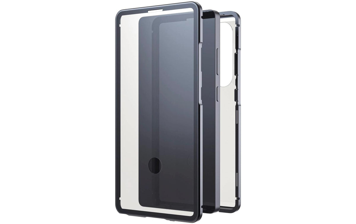 Black Rock Cover 360° Glass für Samsung GalaxyS25 Ultra, Schwarz