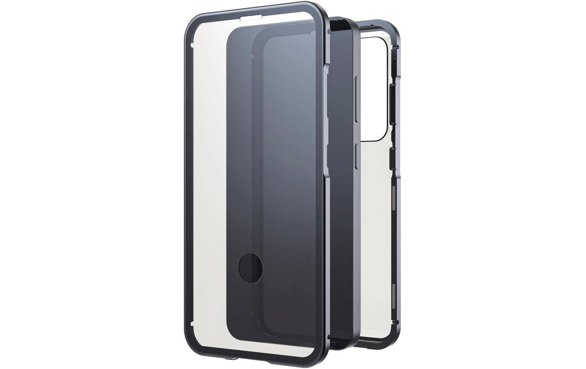 Black Rock Cover 360° Glass für Samsung GalaxyS25, Schwarz