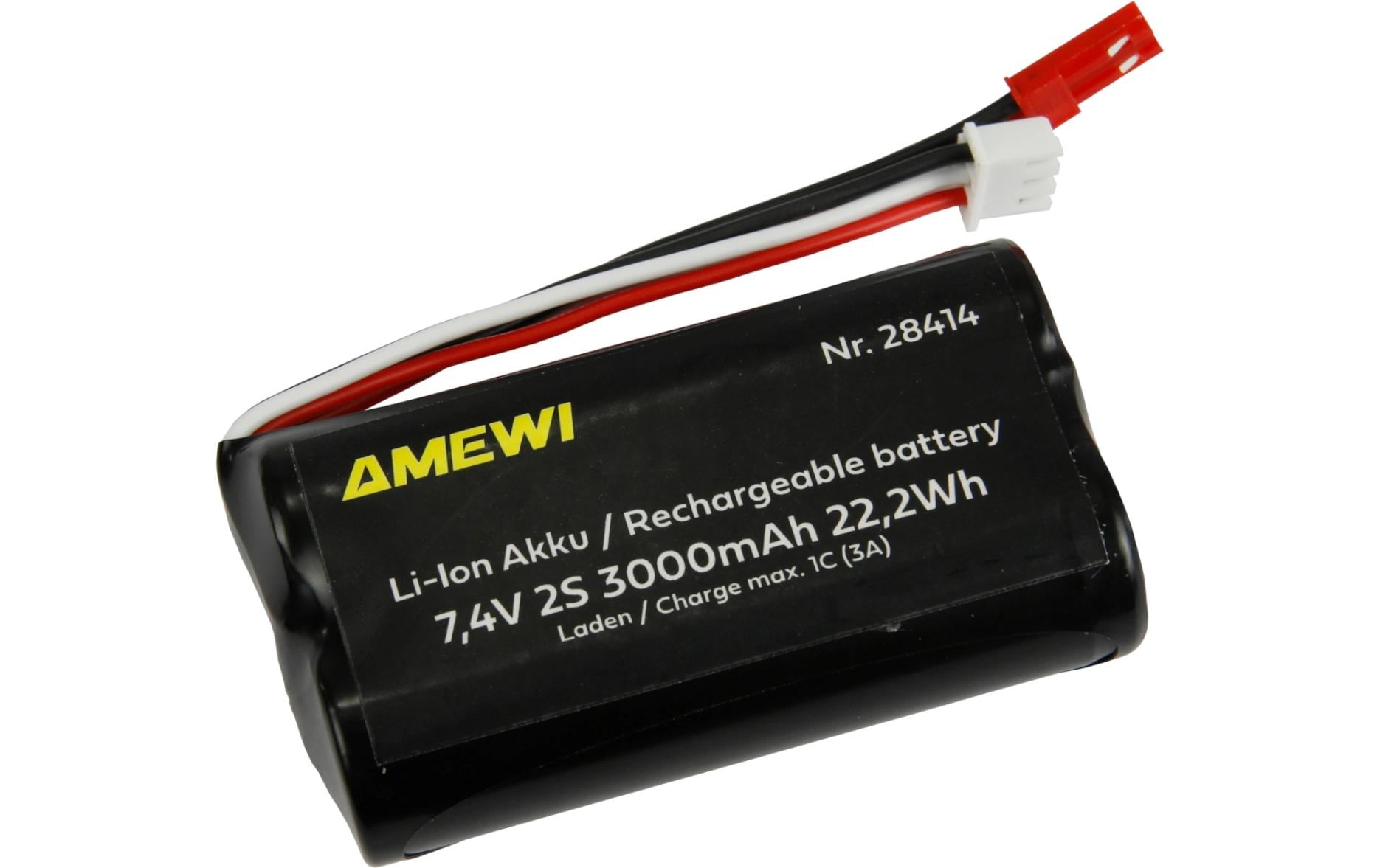 Amewi Li-Ion Akku 7.4V 3000mAh BEC