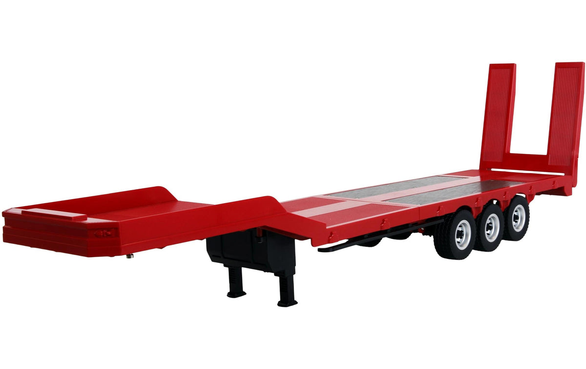 Amewi Tieflader Sattelauflieger Rot für Scania 1:18 22717
