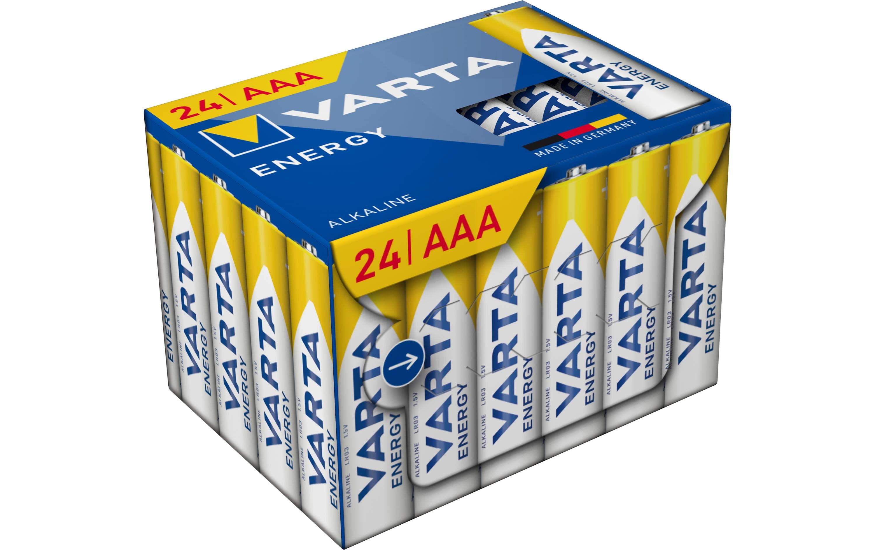 VARTA Energy AAA, 1.5V, 24Stk 24 Stück, Cube Verpackung