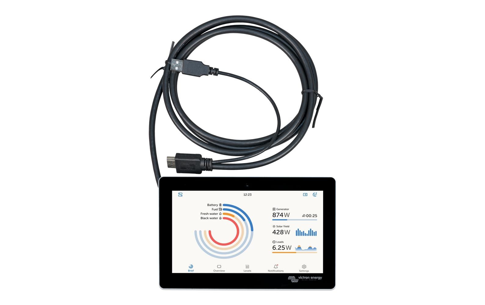 Victron Energy Cerbo GX Touch 70 flush