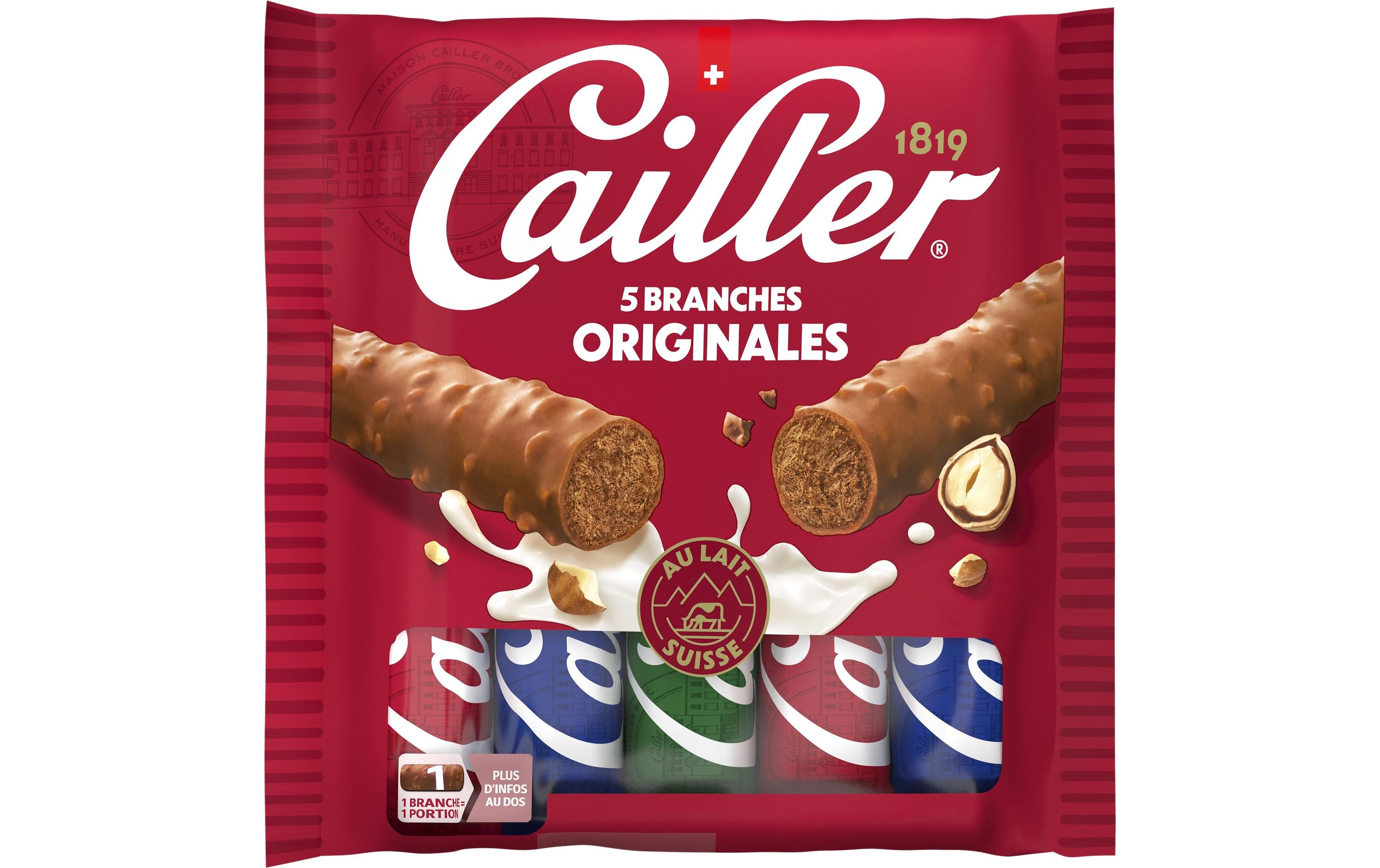 CAILLER Branche "S" Milch 5x23g 5x23g