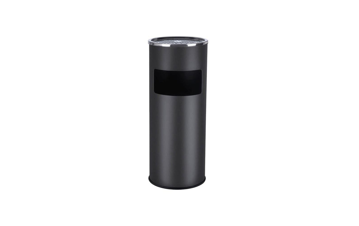 Songmics Standascher aus Stahl, Schwarz 25.2x47 cm (DxH)