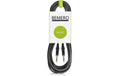 Bemero BAC1515-600BK 6.3 Klinke m+m 6m Linekabel, symmetrisch, schwarz, M-Serie