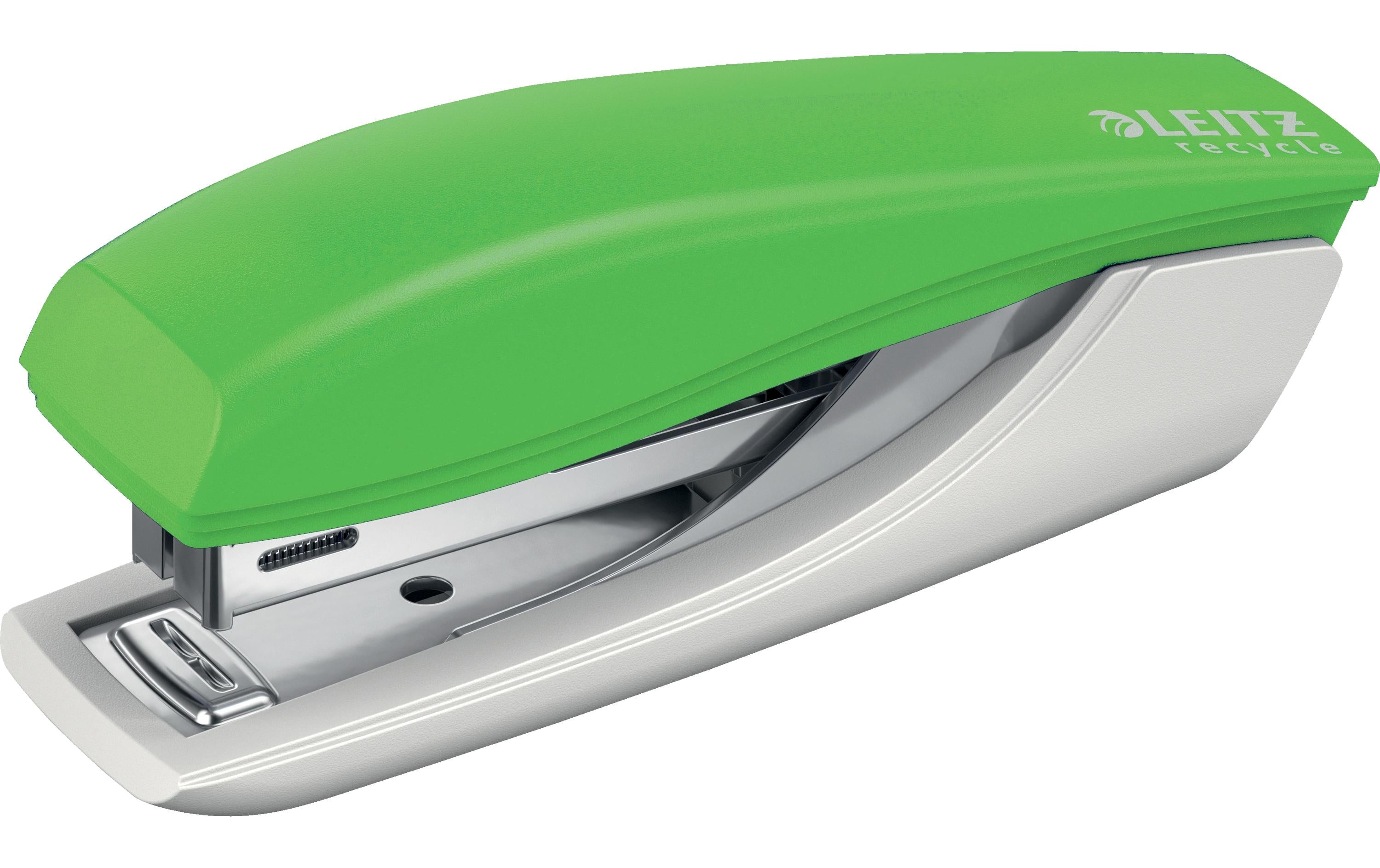 Leitz NeXXt Recycle Mini Heftgerät 10 Blatt, grün