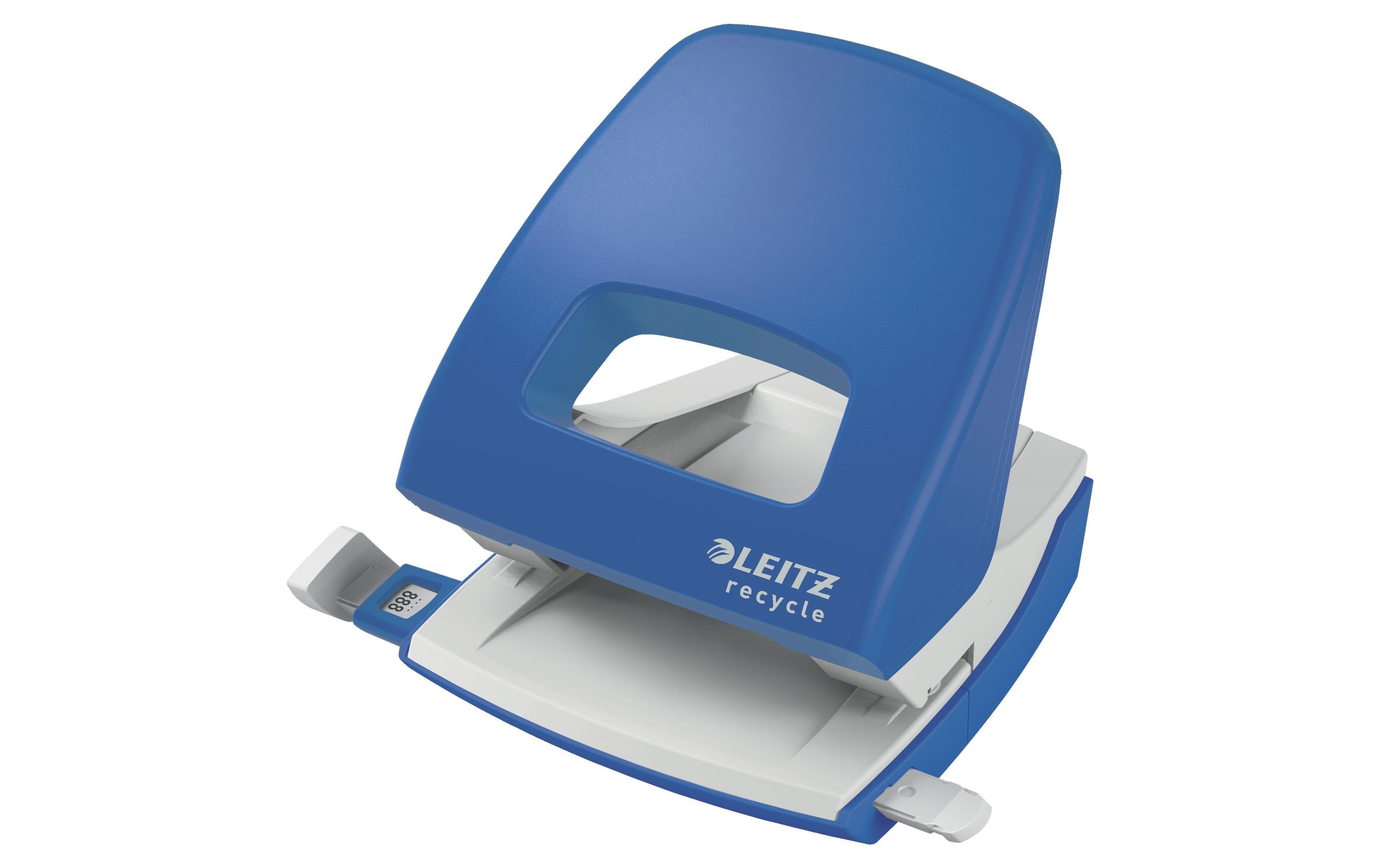 Leitz NeXXt Recycle Bürolocher 30 Blatt, blau