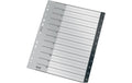Leitz  Recycle PC-beschriftbares Register PP, A4, 1-12