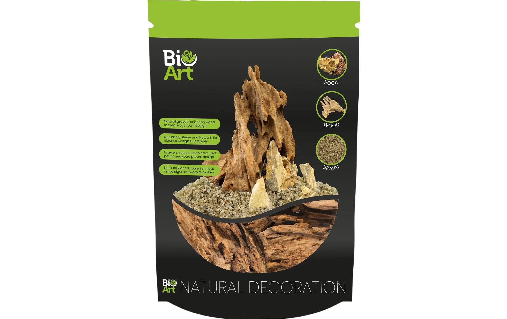 BioArt Wabenholz 400 gr zur Dekoration für Pflanz-Terrarium