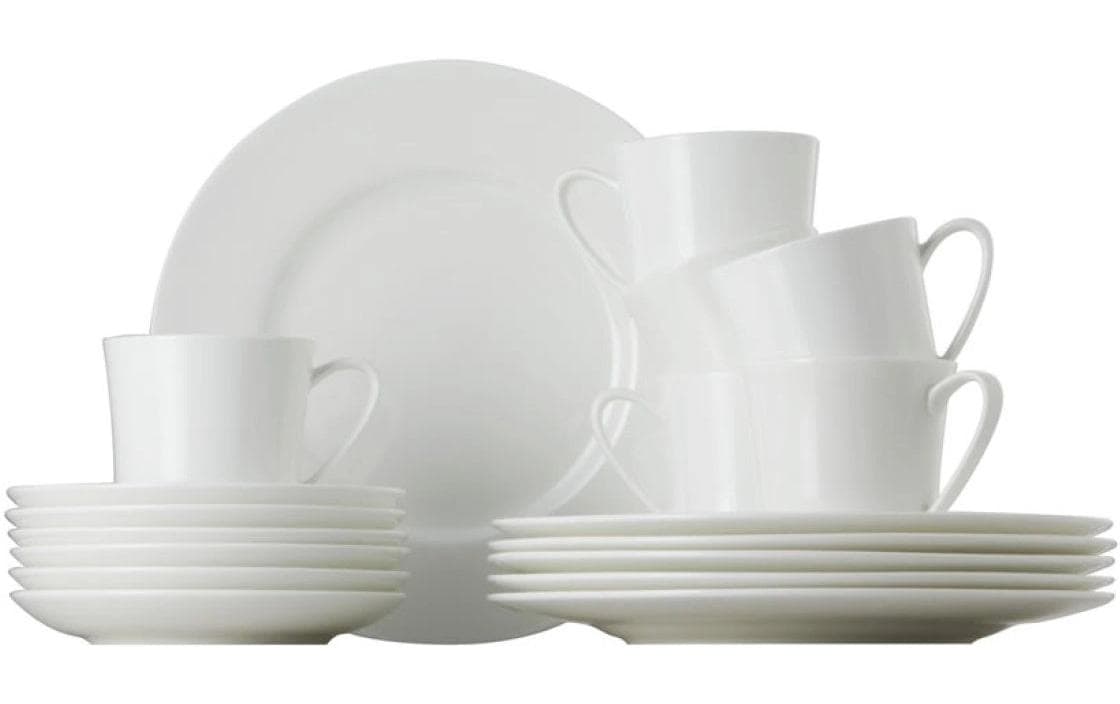Rosenthal Kaffee-Set  Jade weiss 12tlg Set 18-teilig