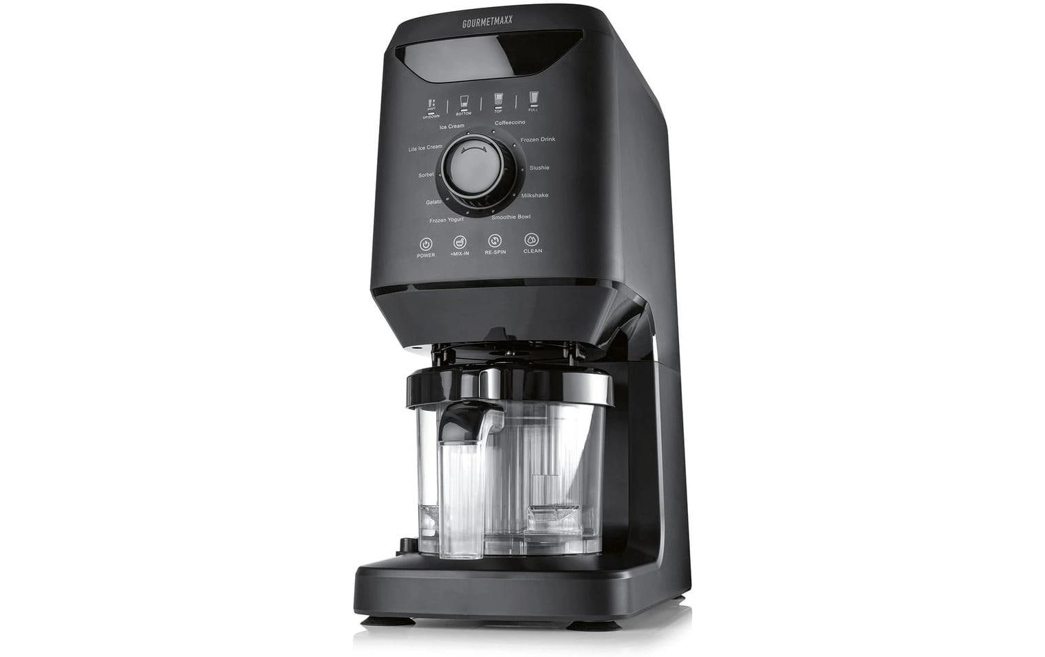 GOURMETmaxx Eismaschine 800W schwarz Glace-Maschine,