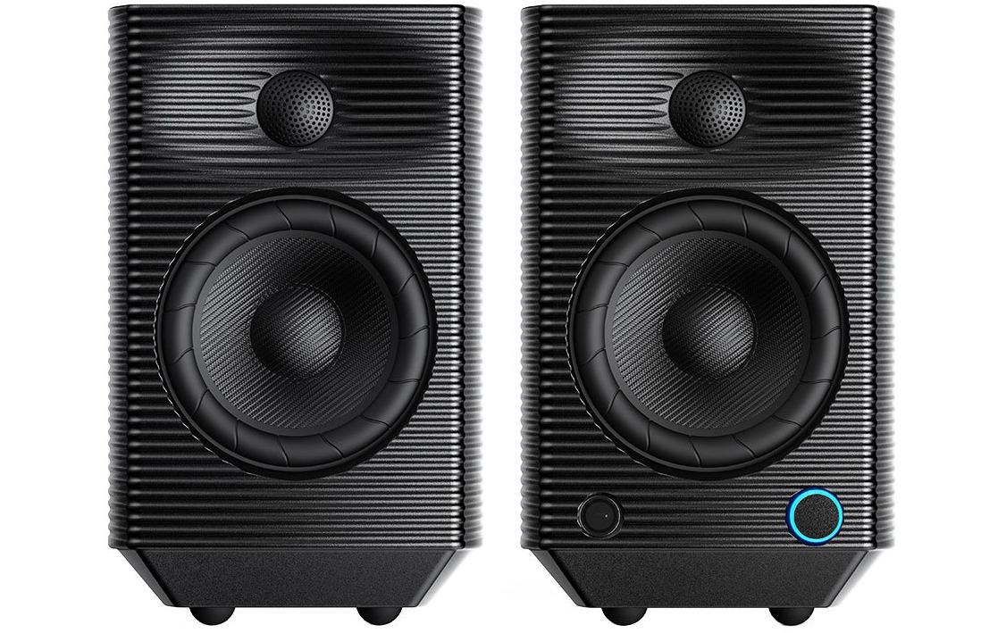 FiiO SP5 schwarz Aktiv-Lautsprecher mit Bluetooth (Paar)