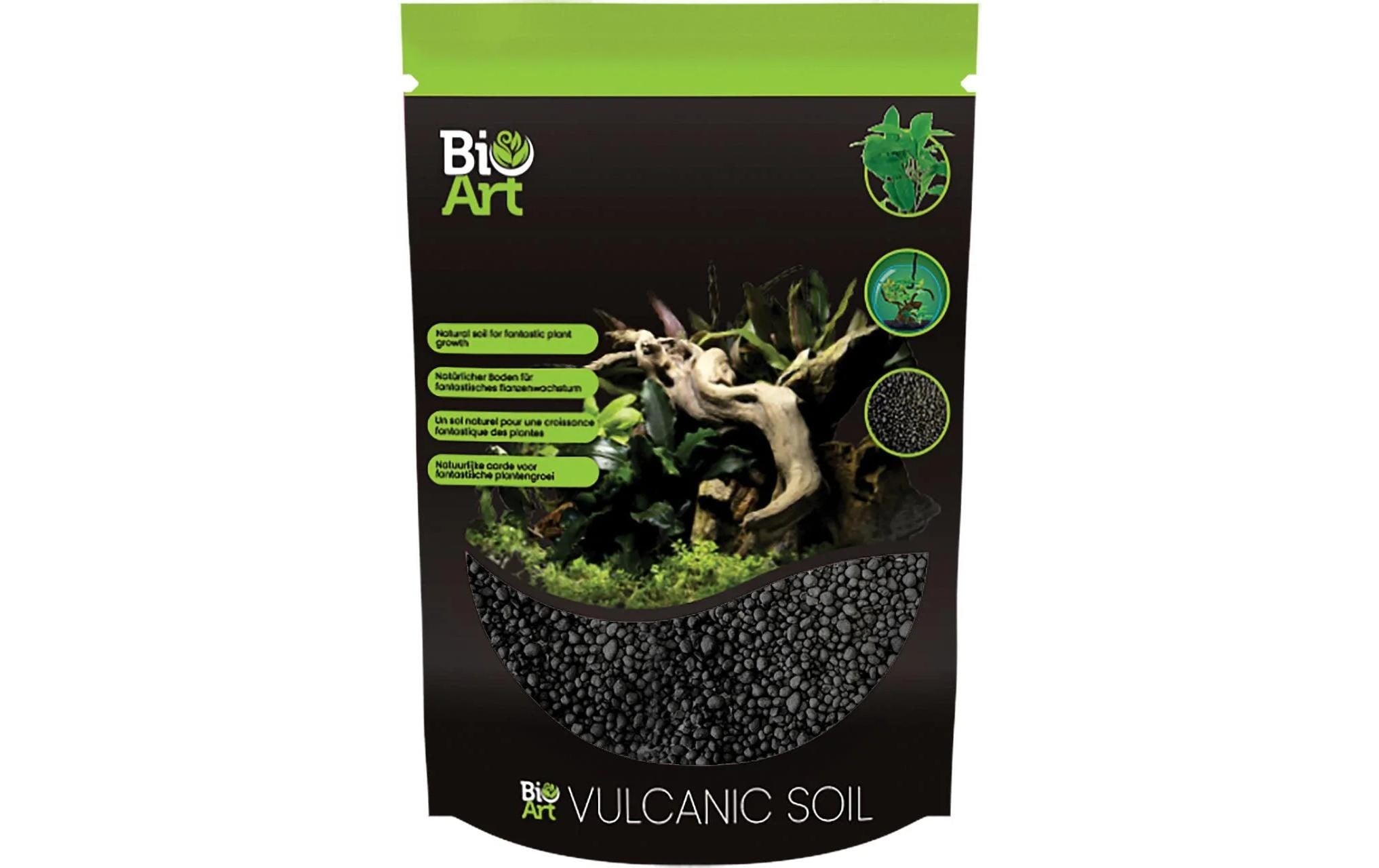 BioArt Vulcanic Substrat 800gr dunkel, für Pflanz-Terrarium