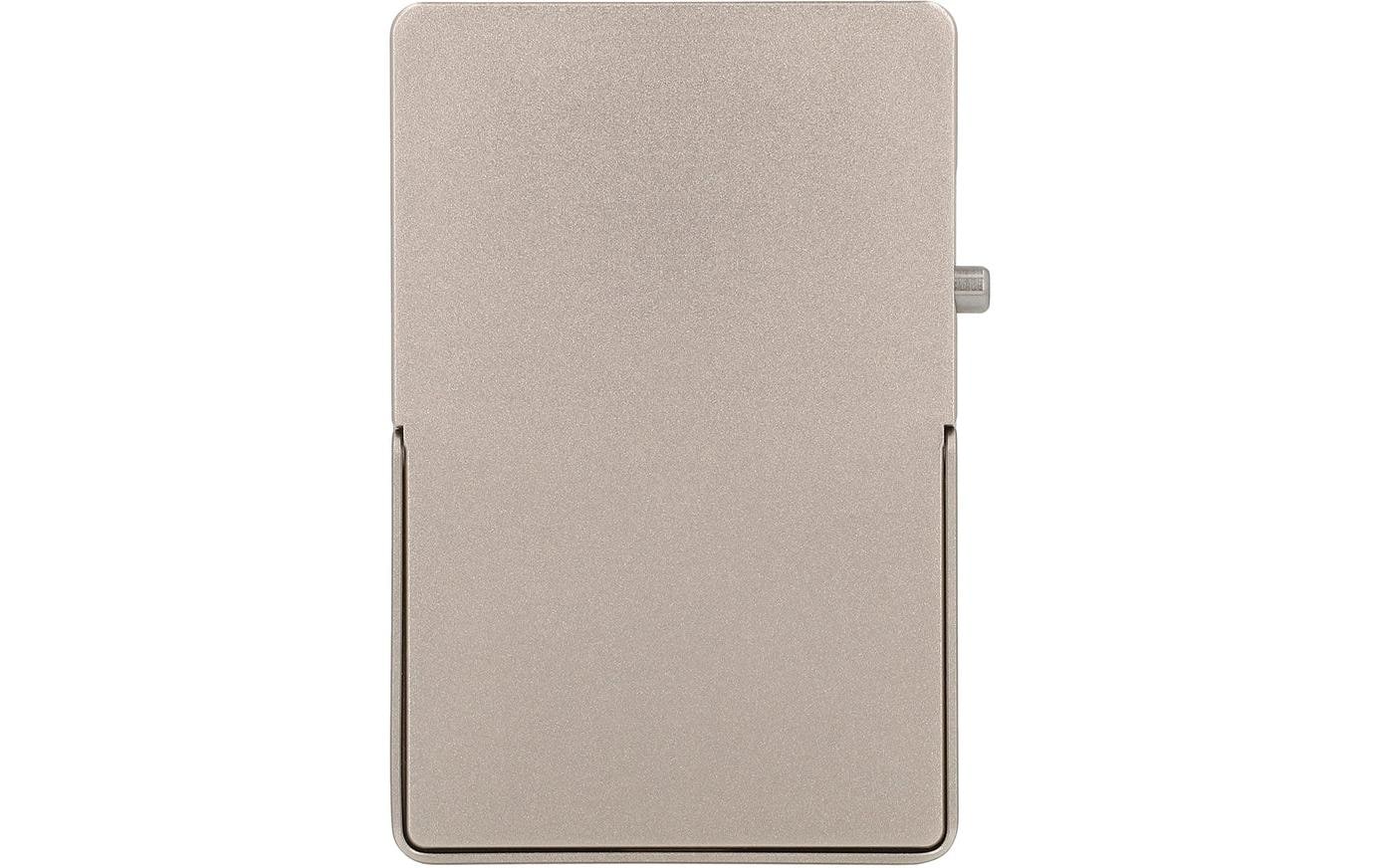 Valenta Card Protector - Stand Aluminium, MagSafe, Natural Titanium