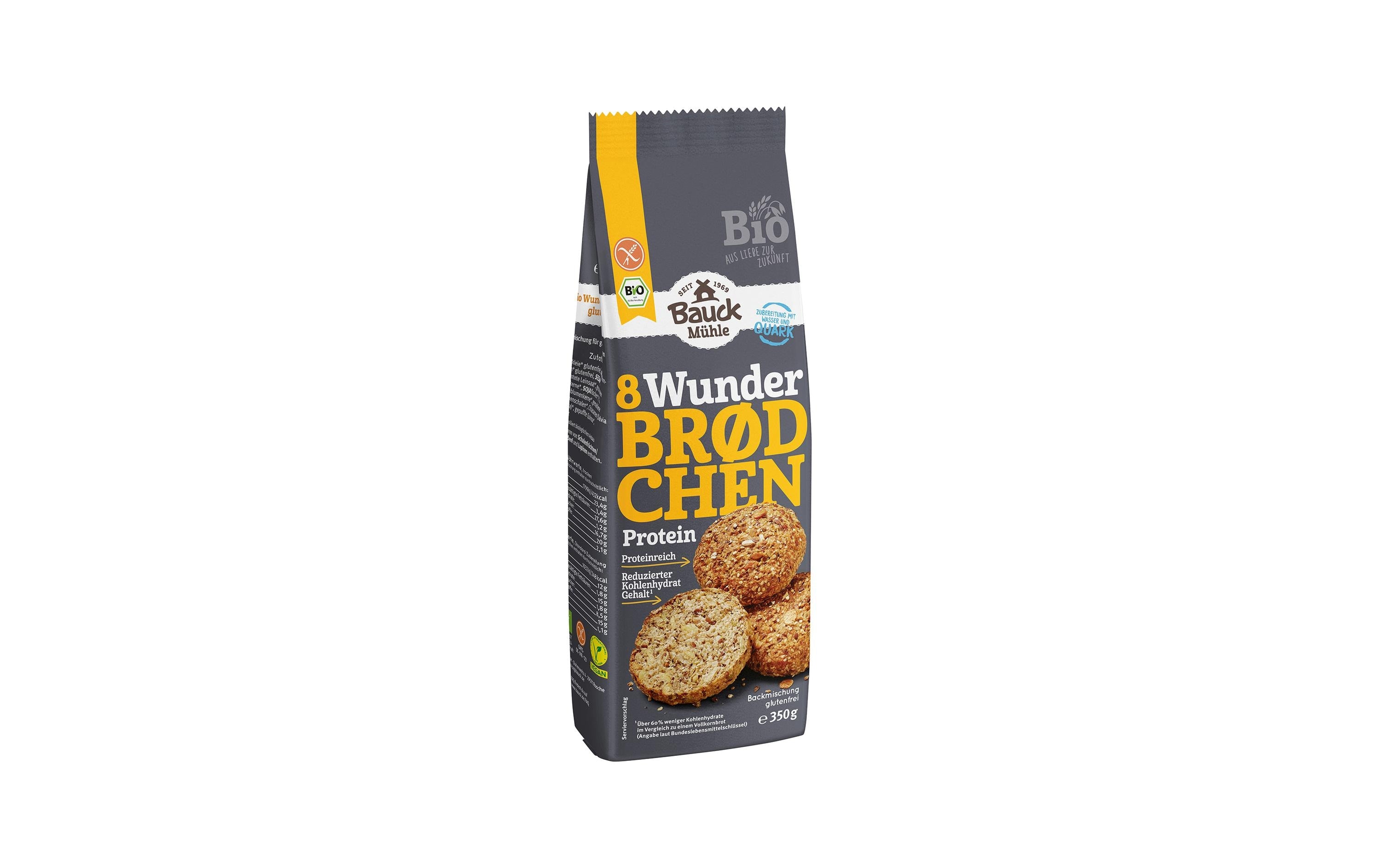 Backmischung Wunderbrötchen Protein 350 g