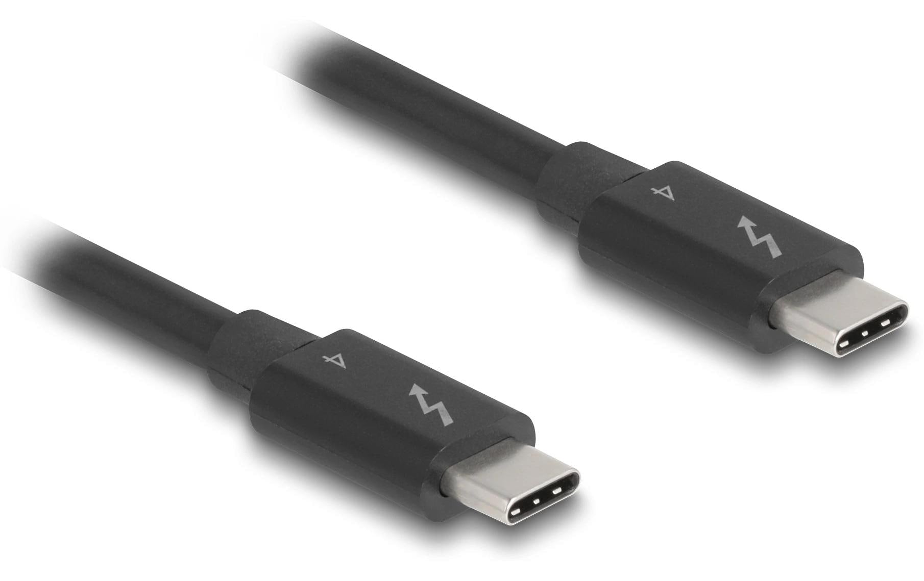 Delock Thunderbolt4-Kabel C-C, 1m 240W, 40Gbps, 8K@60Hz, PD3.1