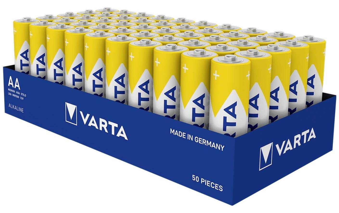VARTA Energy AA, 1.5V, 50Stk 50 Stück, Tray Verpackung