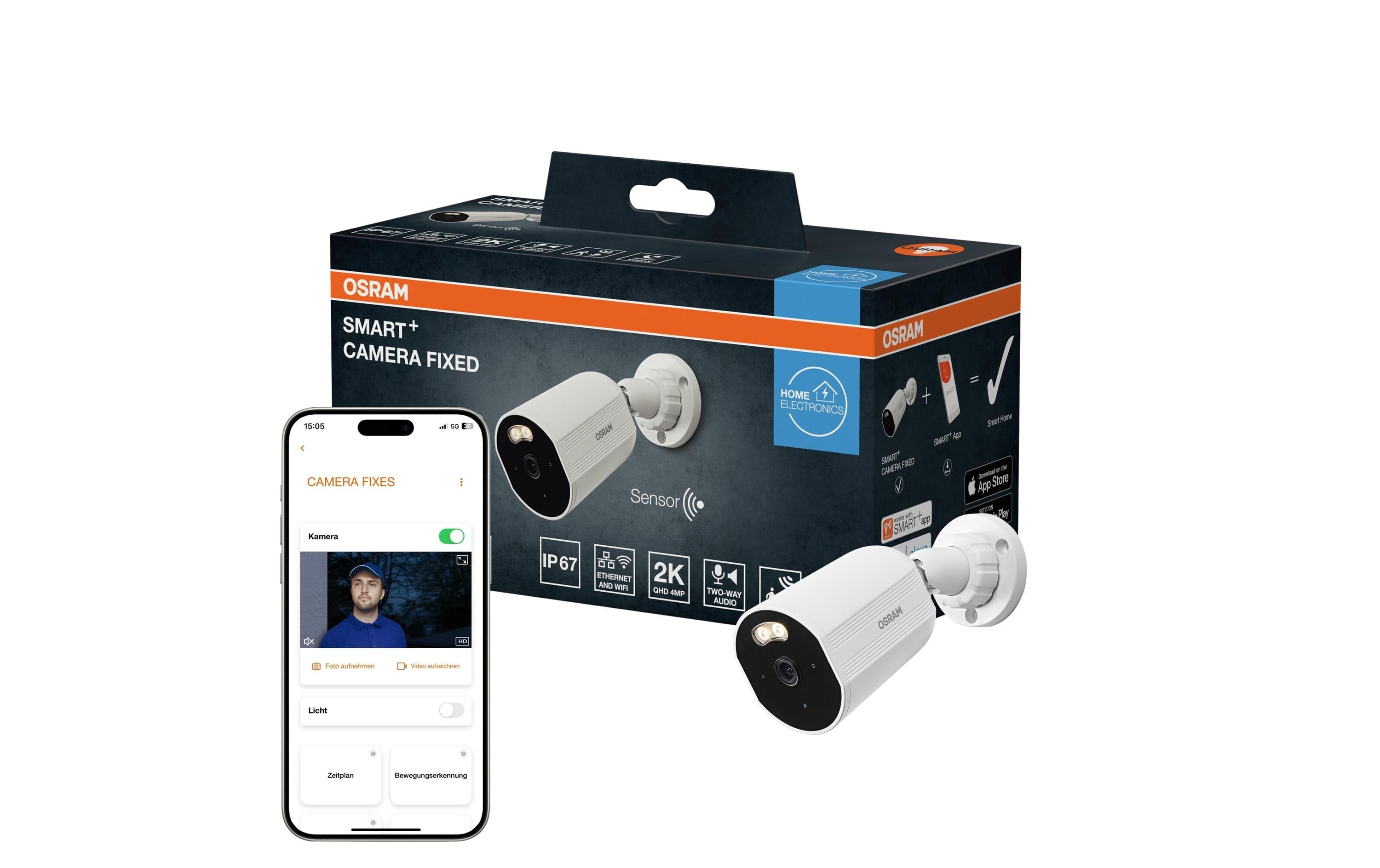 Osram  SMART+ OUTDOOR STATIC CAMERA WIFI