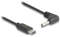 Delock USB Stromkabel C-5V DC, 1.5m Hohlstecker 3.5mm/1.35mm gewinkelt