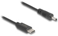 Delock USB Stromkabel C-5V DC, 27cm Hohlstecker 3.0mm/1.1mm gerade
