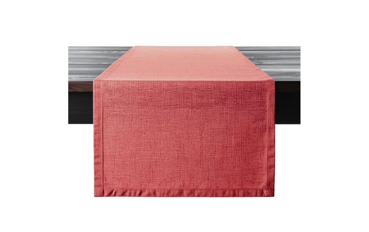 Proflax Tischläufer, Leinen red, 50 x 150 cm