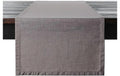 Proflax Tischläufer, Leinen grey, 50 x 150 cm
