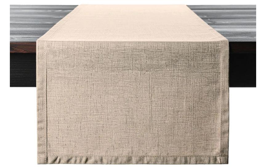 Proflax Tischläufer, Leinen sand, 50 x 150 cm