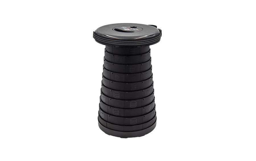 WEDO Teleskophocker SITTOGONXT schwarz Tragfähigkeit 150kg