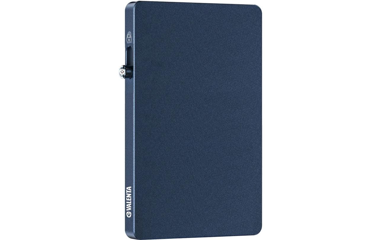 Valenta Card Protector - Standard Aluminium, MagSafe, Titanium Blue