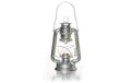 Balthasar Sturmlaterne LED, Silber 16x24 cm (DxH), Metall, Glas