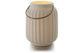 Balthasar Laterne Banda, LED, Creme Outdoor, 13x16 cm (DxH), Timer