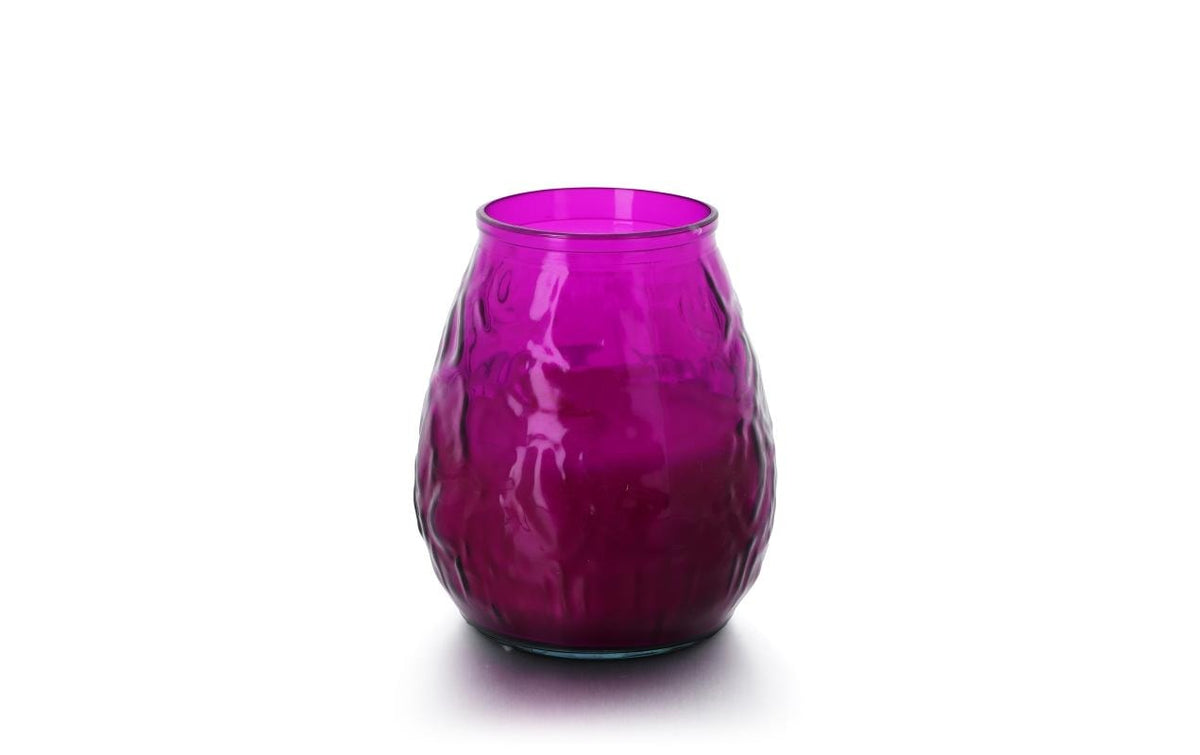 balthasar OutdoorkerzeAmerikaglasCitronella Violett, 10x10.5 cm (DxH), Brenndauer 40h
