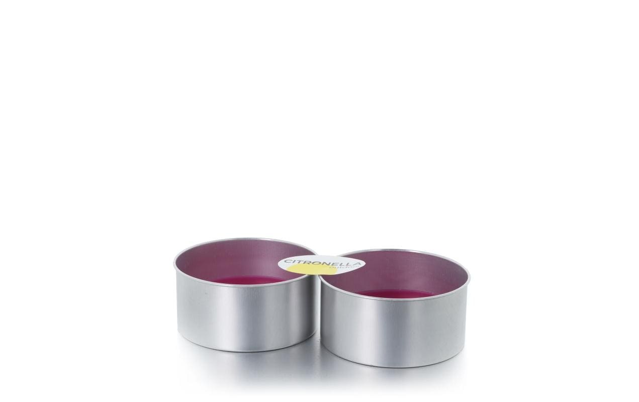 Balthasar Outdoorkerze Citronella Mini 10x4.5 cm, Blackberry, 2 Stück
