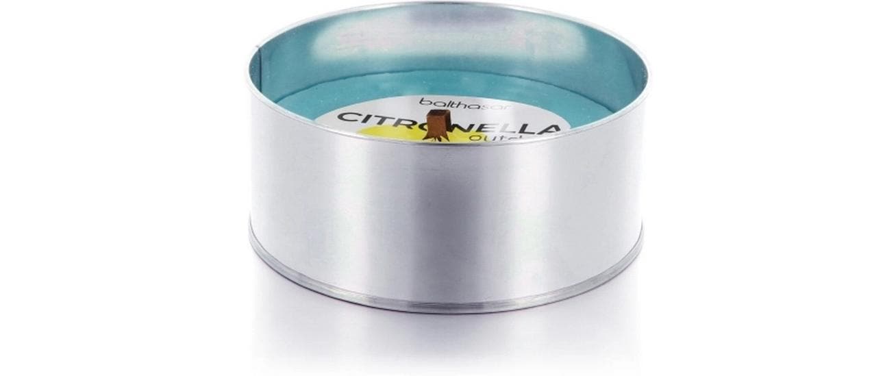 balthasar Outdoorkerze Citronella, Blau 15.3x6.2 cm (DxH), Brenndauer 13h