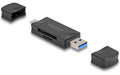 Delock USB-C und A Card Reader, 5Gbps für SD & Micro SD