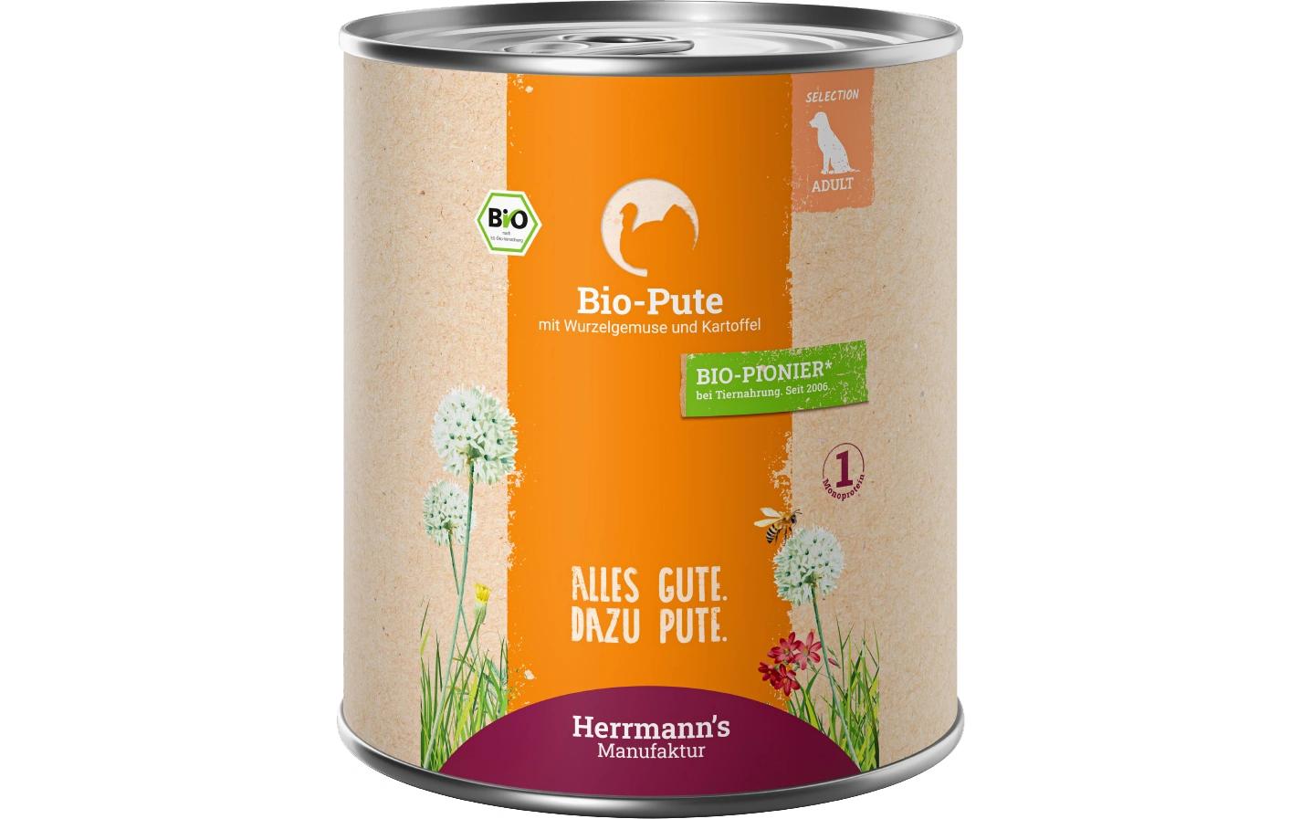Herrmanns Bio-Pute Adult 800g