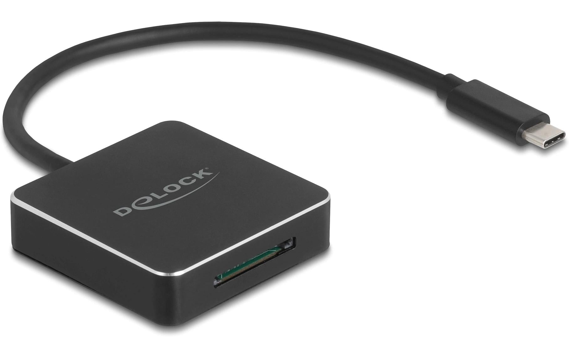 Delock USB-C Card Reader, 10Gbps für SDexpress Speicherkarte (SD7.1)