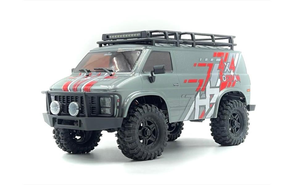 Absima Crawler CR18P EVO-V2 Rock Van grey 1:18 RTR