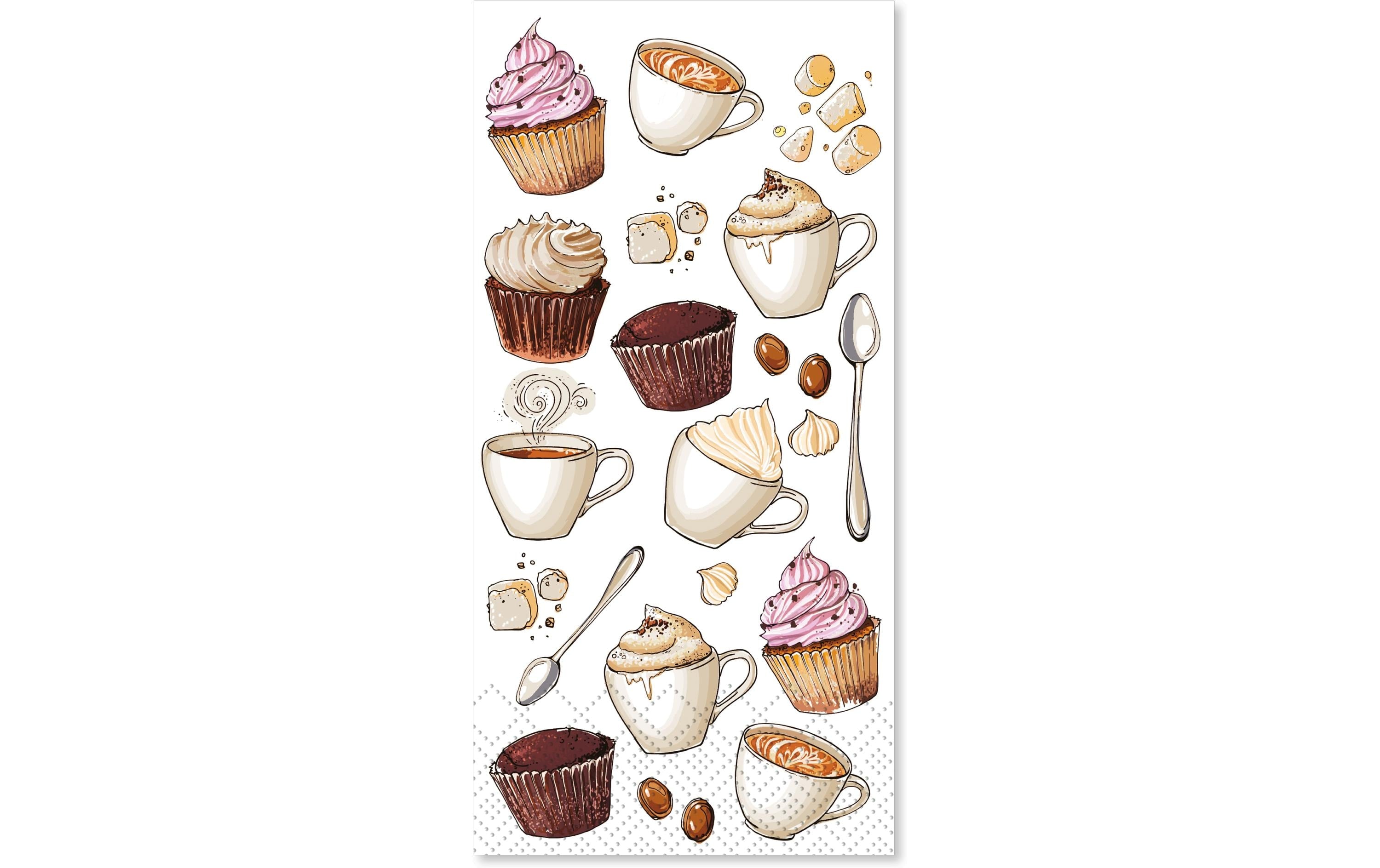 Chic Antqiue Serviette Kuchen Länge 20 cm, Breite 10 cm, 16 Stück