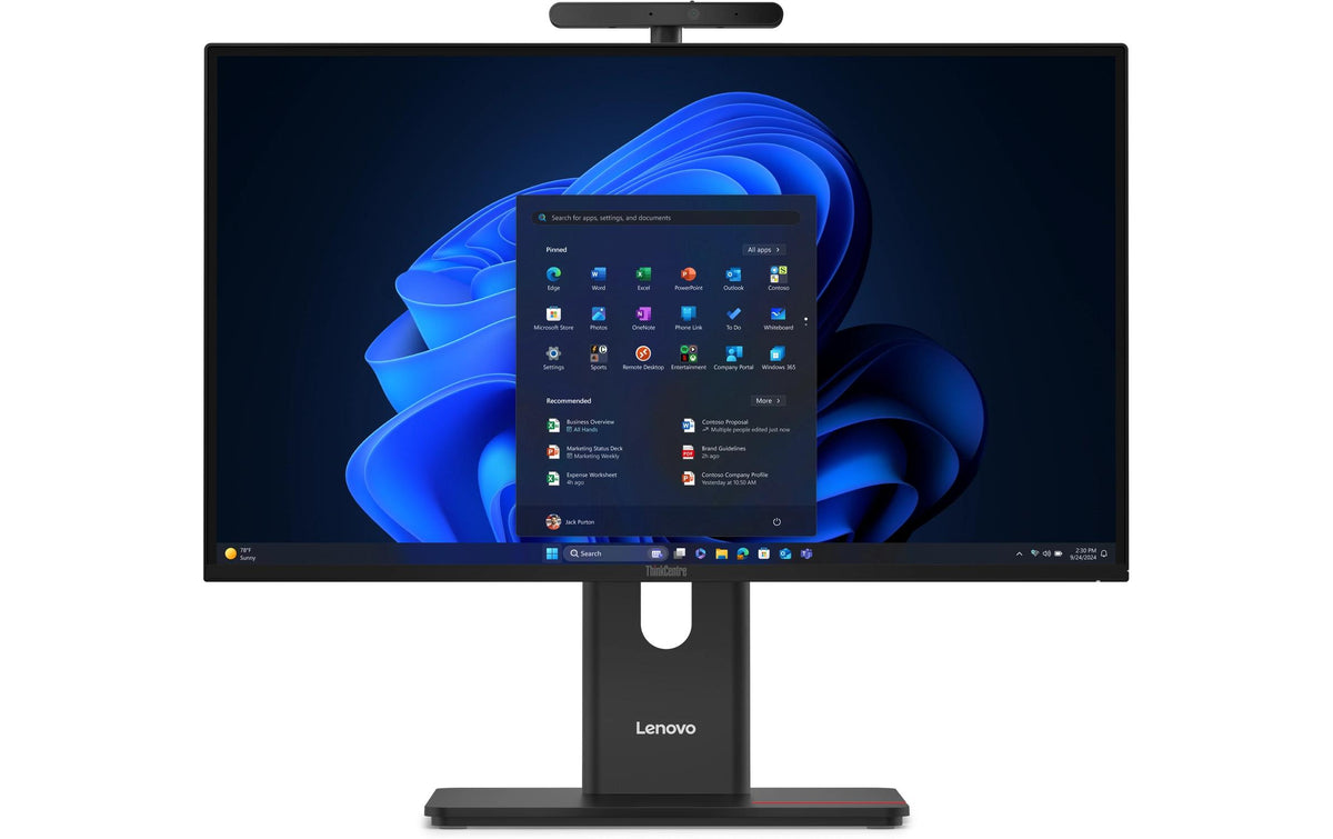 Lenovo TC M90a G6 AIO, Intel Ultra 7 265 23.8" FHD NT, 16GB, 512GB SSD, W11-Pro