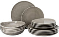 Rosenthal Teller Set Junto Pearl Grey 18-teilig