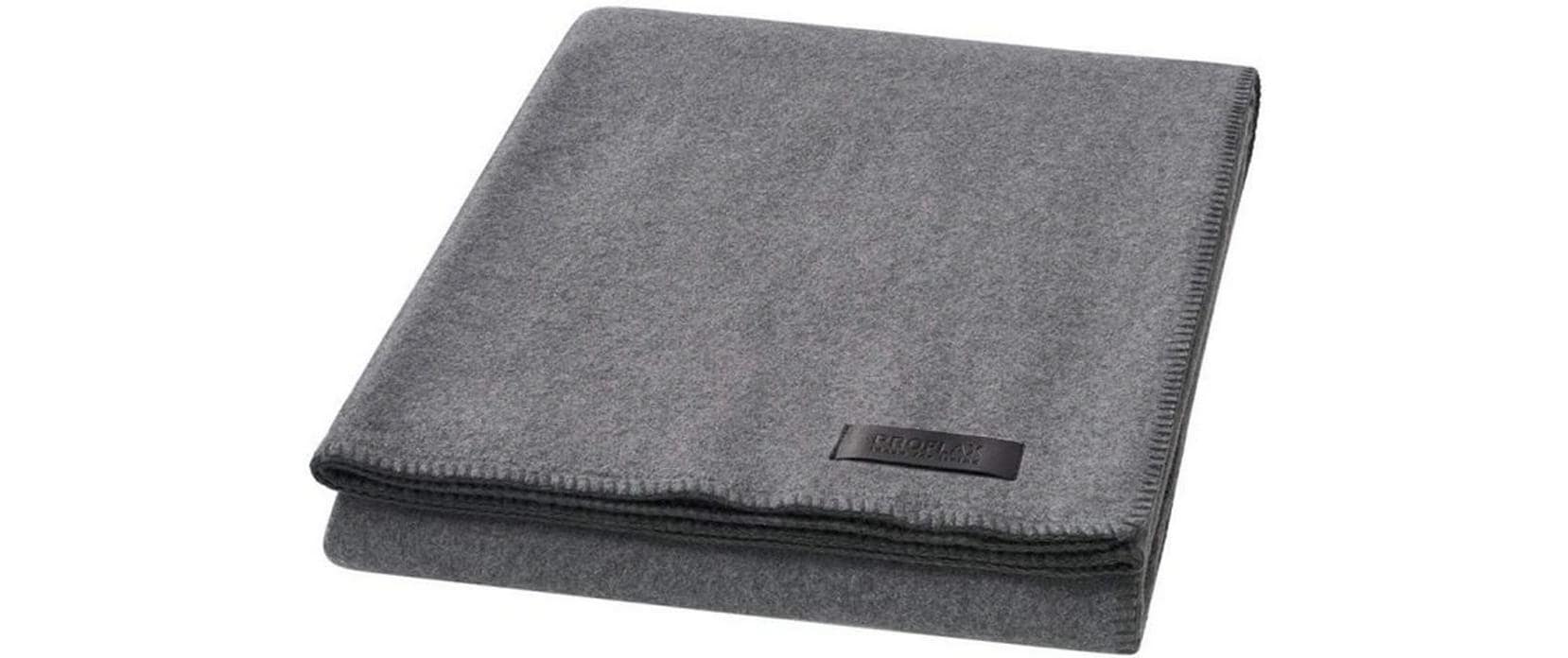 Proflax Decke, Fleece grey, 160 x 200 cm