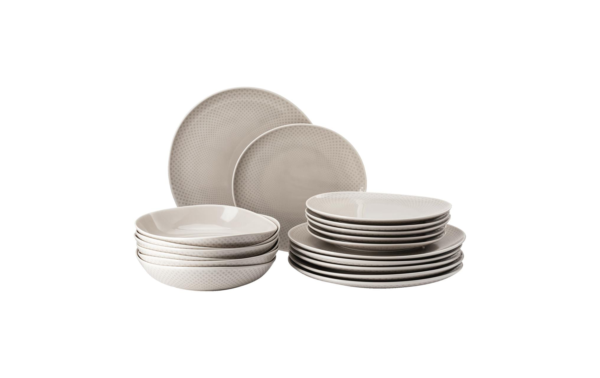 Rosenthal Teller Set Junto Soft Shell 18-teilig
