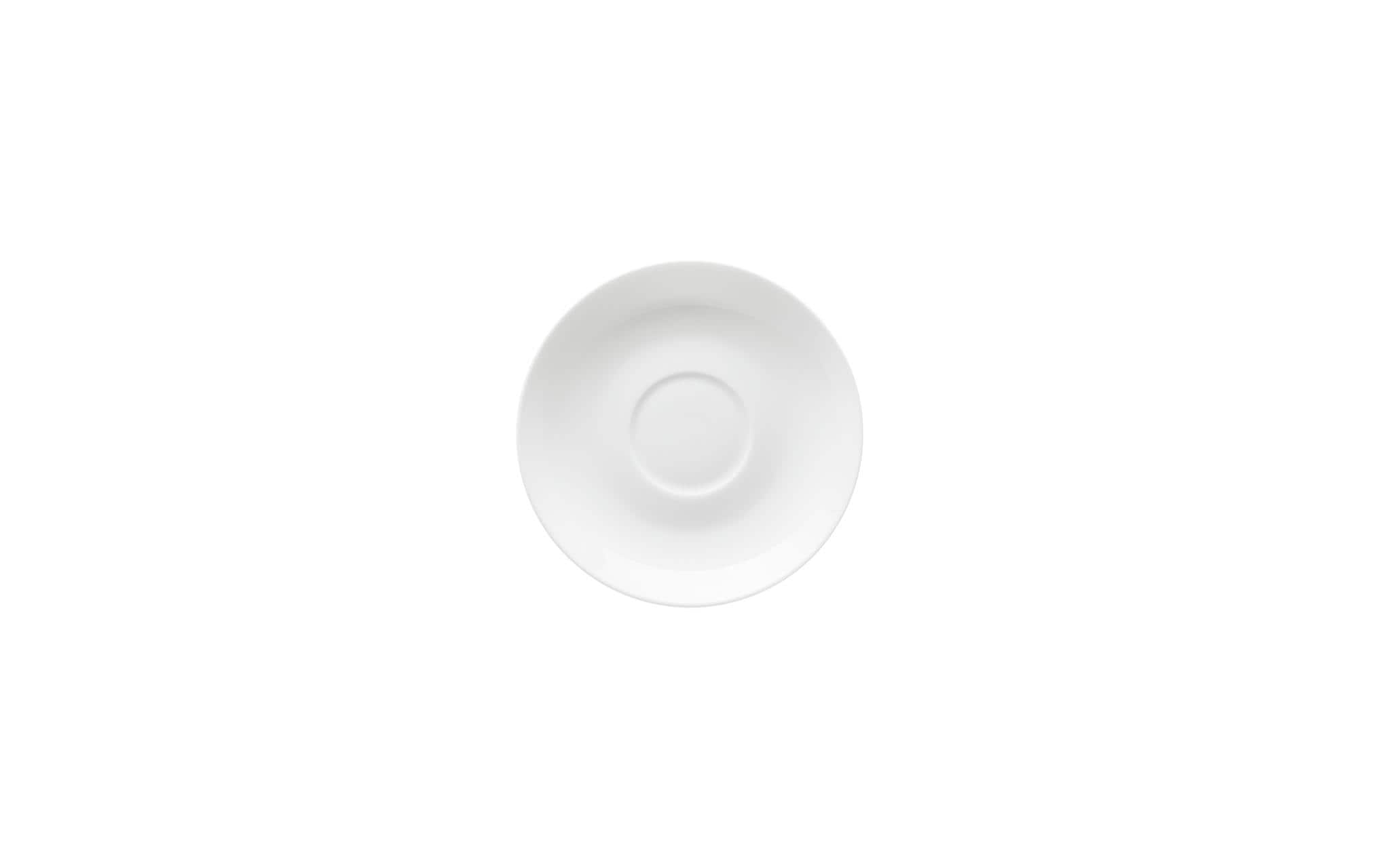 Rosenthal Kaffee Untertasse Jade weiss 6 Stück